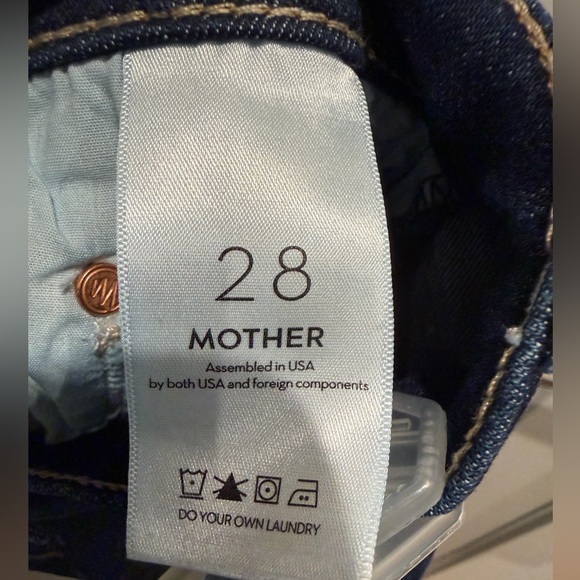MOTHER The Rambler Leg Ankle wash Jeans Size 28 - Picture 10 of 15